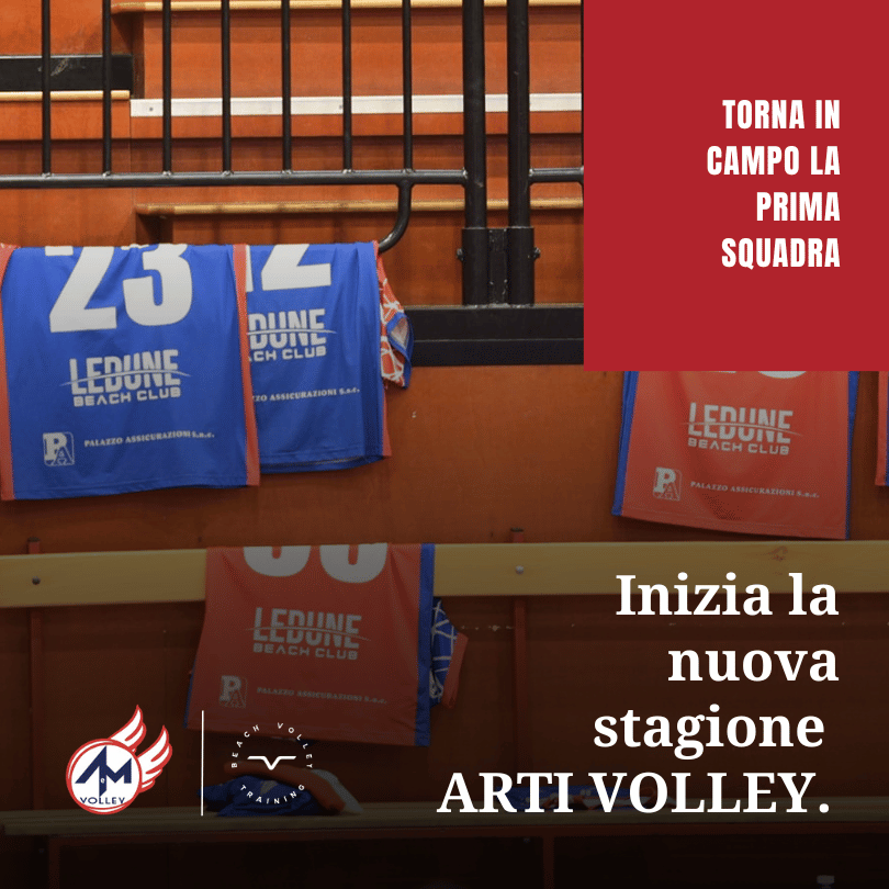 Inizia la nuova stagione ARTI VOLLEY