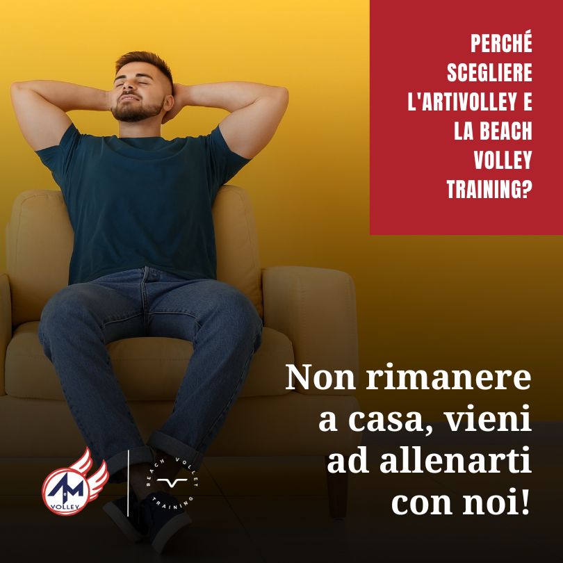 Non rimanere a casa, vieni ad allenarti con noi!