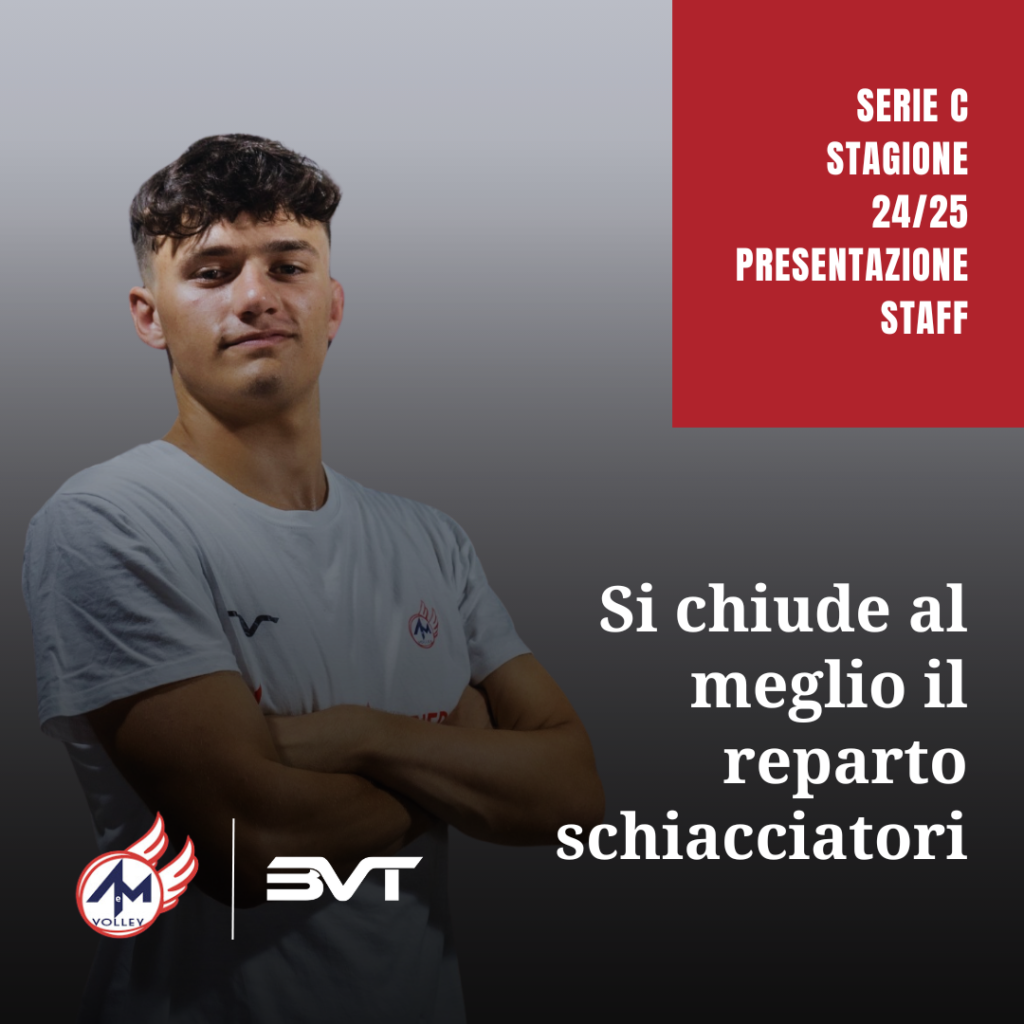 Si chiude al meglio il reparto schiacciatori!