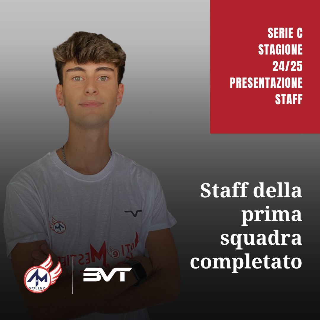 Staff della prima squadra al completo